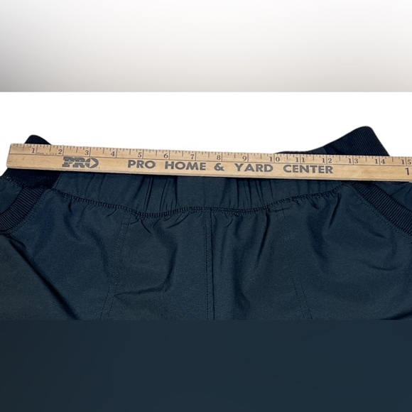 Apana Black Cinch Ankle Workout Pants w/ Pockets Womens Size Large EUC! - Picture 10 of 14